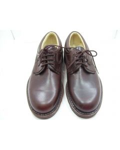 BATSANIS MENS DRESS FORMAL WORK CORPORATE LEATHER BROWN SHOES MADE IN AUS SIZE 7