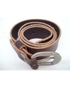RODD & GUNN ZBT0108 MAHOGANY DRESS BUCKLE MENS BELT SIZE 085 WORK CASUAL TROUSER BUSINESS