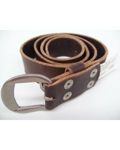 RODD & GUNN ZBT0108 MAHOGANY DRESS BUCKLE MENS BELT SIZE 090 WORK CASUAL TROUSER BUSINESS