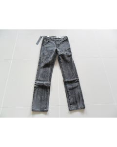 KREW K45165 CM BLACK LINES SLIM FIT COTTON MENS DENIM PANTS BLACK SIZE 30 NEW