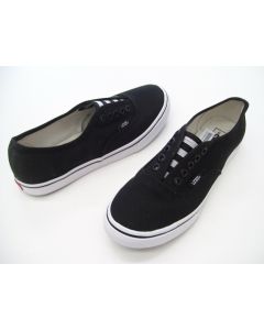 VANS BLACK WHITE CANVAS MENS WOMENS LADIES CASUAL SHOES UNISEX BLACK WHITE TB6Q