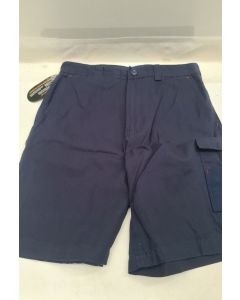Mens Hard Yakka Legends Navy Cargo Short Work Shorts Wear Tradie Cordura Fabric Cotton Extra Light Size 97R