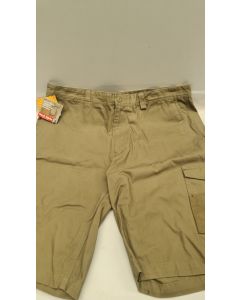 Mens Hard Yakka Legends Khaki Cargo Short Work Shorts Wear Tradie Cordura Fabric Cotton Extra Light Size 102R