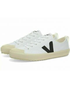 Veja NOVA Sneakers Womens Canvas Shoes Size 5 Shoes Leather White Black Lace Up