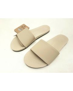 Indosole Slides Ladies Size 4 5 Womens Essentials Essntls Sea Salt Beach Summer