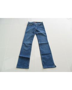 LADIES DENIM JEANS BULLZYE SLIM FIT 10 x 36 WOMENS LEG STRETCH COTTON SIZE NAVY