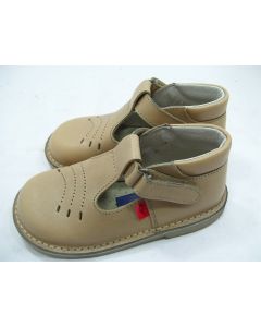 BOYS GIRLS SHOES BOOTS LEATHER GULLIVER CREAM DRESS FORMAL SIZE 25 SPAIN