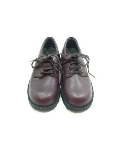 CLARKS SCHOOL SHOES BOYS KIDS LEATHER BROWN LACE UP FORMAL DECADE SIZE 10.5