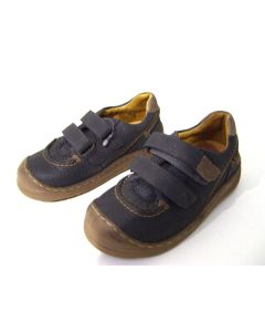 BOYS SHOES LEATHER CASUAL NAVY SPORT FORMAL GARVALIN BIOMECHANICS SIZE 25