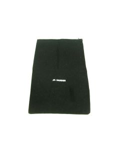 JIL SANDER DUST SHOE BAG COVER DRAWSTRING STORAGE 34CM X 20CM BLACK