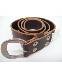 MENS LEATHER BELT RODD & GUNN MAHOGANY DRESS BUCKLE WORK CASUAL TROUSER BUSINESS