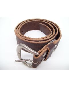 MENS LEATHER BELT RODD & GUNN MAHOGANY DRESS BUCKLE WORK CASUAL TROUSER BUSINESS