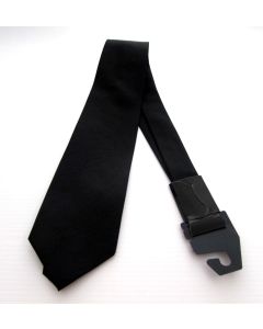 Carlo Visconti Mens Tie BLACK Formal Striped Handcrafted Italian Design