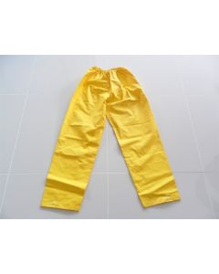 WATERPROOF PANTS ELASTIC WAIST YELLOW SIZE M NORSTAR TYPHOON BOATING FISHING