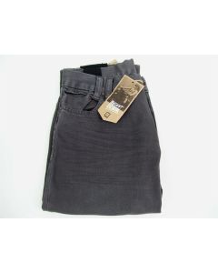 MENS DENIM JEANS INSIGHT STRAIGHT LEG COTTON SIZE 30 COAL GREY O'BLEAK