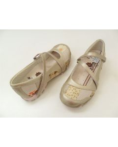 SKECHERS 82670L/GLD BIKERS SHABBY CHIC GIRL'S SHOES GOLD SIZE US 3 NEW