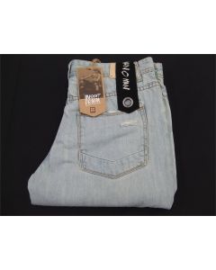 LADIES DENIM JEANS INSIGHT OVERSIZED BOYFRIEND FIT SIZE 8 COTTON MAN-O-MAN