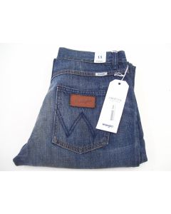 LADIES DENIM JEANS WRANGLER SIZE 10 LO SLUNG WOMENS NAVY SLOUCH COTTON NAVY