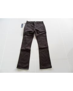 LADIES DENIM JEANS SIZE 34 SLIM SKINNY KREW KINO REGULAR RISE UNISEX BROWN