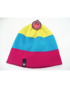BEANIE WINTER BOYS GIRLS KIDS SNOWBOARDING SKIING YELLOW BLUE RED ONE SIZE