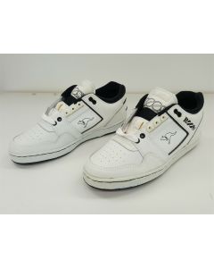 KANGAROOS MENS RETRO VINTAGE BASKETBALL SHOES SNEAKERS HOTSHOT WHITE BLACK US 8