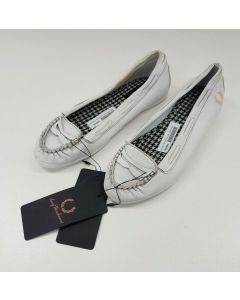 FRED PERRY LADIES BALLET FLATS WOMENS CASUAL SHOES BLACK WHITE SIZE 4