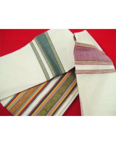 SAREE SARI INDIAN DESIGNER BLOUSE FABRIC HAND EMBROIDERED WEDDING COTTON MUSLIN