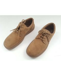 AEROSOLES MENS COMFORT SHOES SIZE 7.5 CASUAL CUSHION STONE WORK WALKING LACE UP