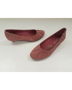 DIANA FERRARI LADIES SHOES SIZE 7 SUEDE BLUSH LEATHER QUIET DRESS CASUAL