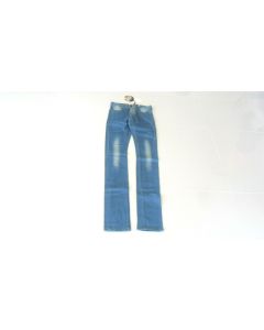 LOVER LADIES SKINNY FIT DENIM JEANS SIZE 24 COTTON TIGHT SAND WASH SAN FRAN BLUE