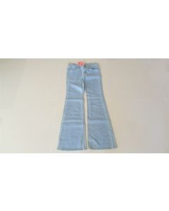 HELLS BELLS Jeans Size 29 Ladies Flared Worn Look Faded Distressed Cotton