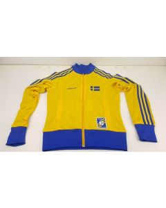 ADIDAS ORIGINALS SWEDEN SVERIGE REVERSIBLE YELLOW JACKET BLUE FULL ZIP TRACK TOP