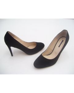 TONY BIANCO SHOES LADIES FORMAL DRESS SUEDE HEELS LINA BLACK SIZE 10