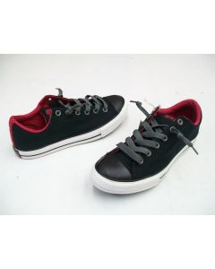 CONVERSE CT STREET SLIP BLACK JUNIOR BOYS CASUAL RUNNERS SHOES SIZE US6