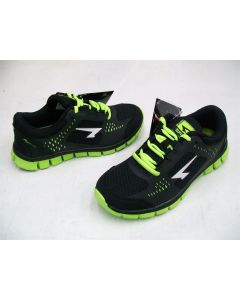 SFIDA GRAVITY 2-B LACE WOMENS LADIES CASUAL RUNNERS BLACK LIME SHOES SIZE US3