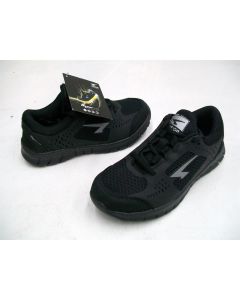 SFIDA SONIC RUNNER UNISEX MENS WOMENS BLACK CASUAL BLACK GREY SHOES SIZE US3