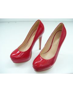 SIREN LADIES PATENT LEATHER CLASSIC HEELS FORMAL DRESS SHOES PUMPS SIZE 6 CLOSED