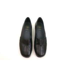 HOMY PED LADIES FLATS SIZE 6 BLACK SHOES CASUAL COMFORT HOMYPED LOGAN