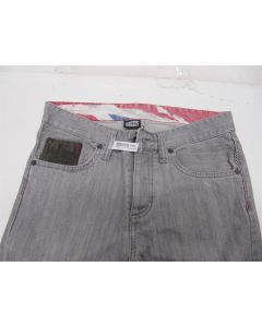 LADIES DENIM JEANS VANS SEX PISTOLS SKINNY SLIM STRETCH GREY LIMITED ED RARE!